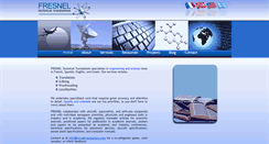 Desktop Screenshot of fresneltranslations.com
